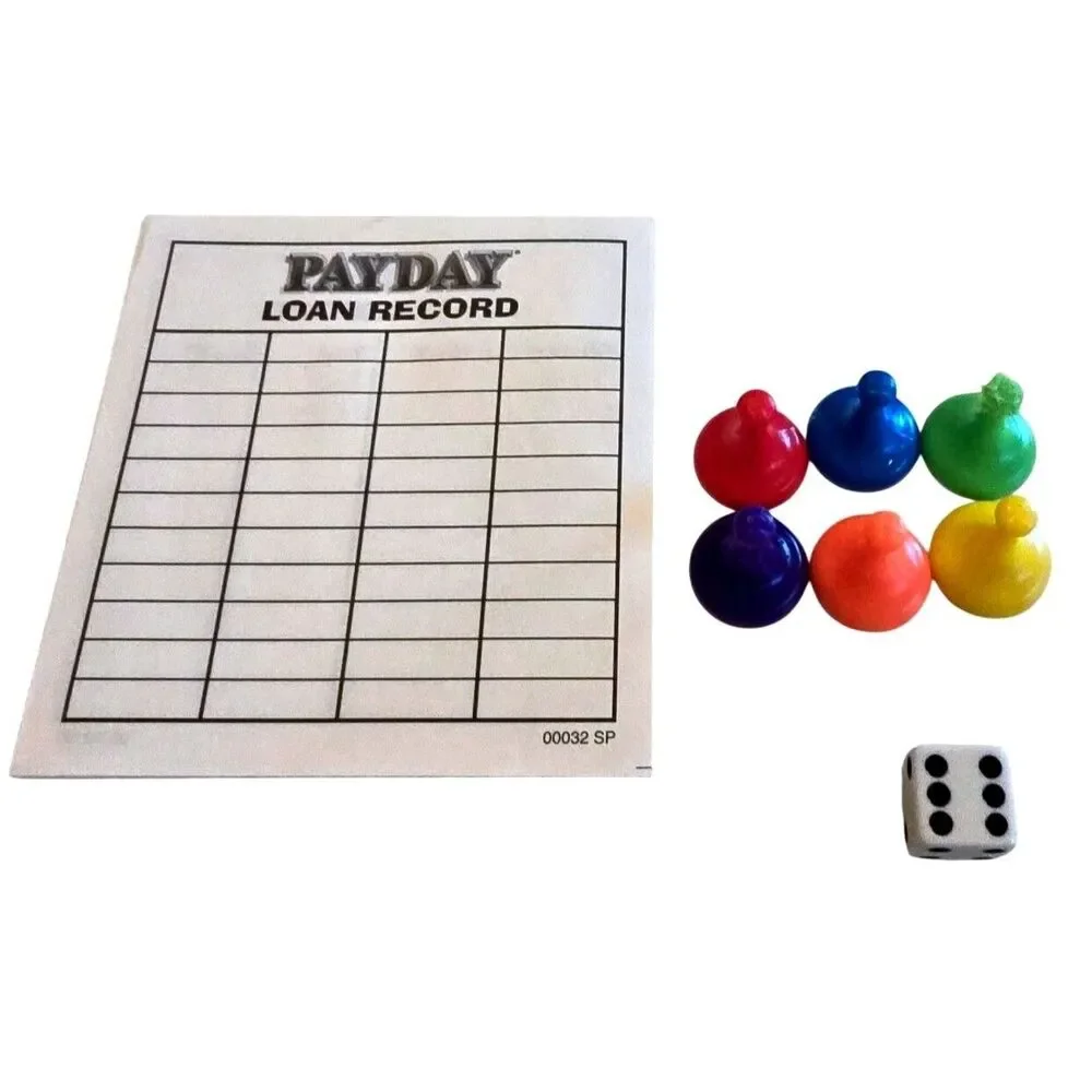 Vintage 1994 Payday Board Game Parker Brothers Classic Retro Family Game 100% Cp